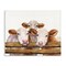 Stupell Industries Three Cow Friends Canvas Wall Art Design by George Dyachenko
